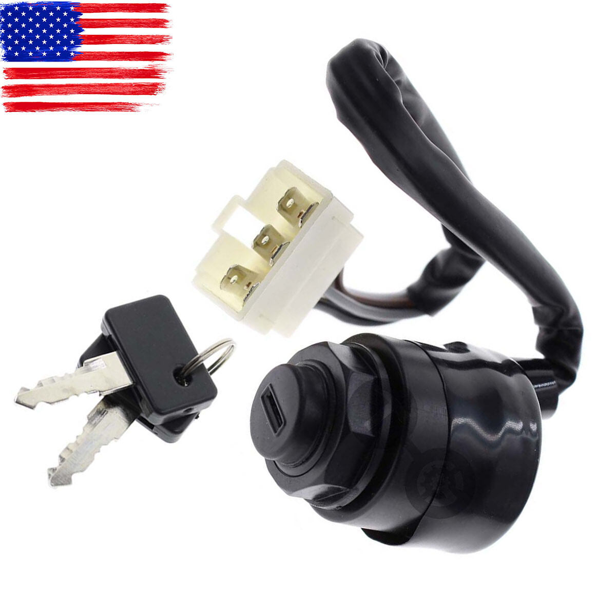 Ignition Key Switch For Kawasaki Mule 2510 KAF950A 4x4 Diesel 27005-0011