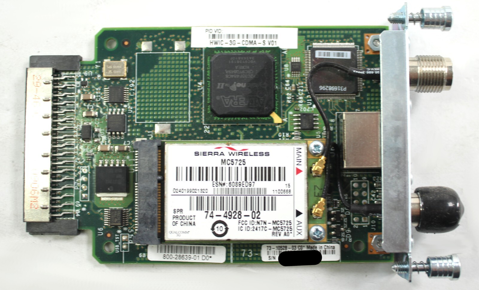 Cisco HWIC-3G-CDMA-S Third-Generation Wireless WAN High-Speed WAN Interface Card