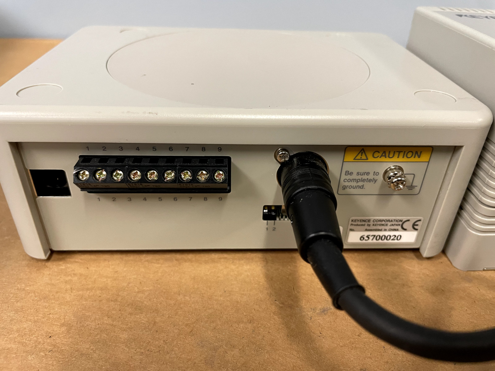Keyence SJ-S020 Spot-Type Static Eliminator Power Supply SJS020 - Used Untested