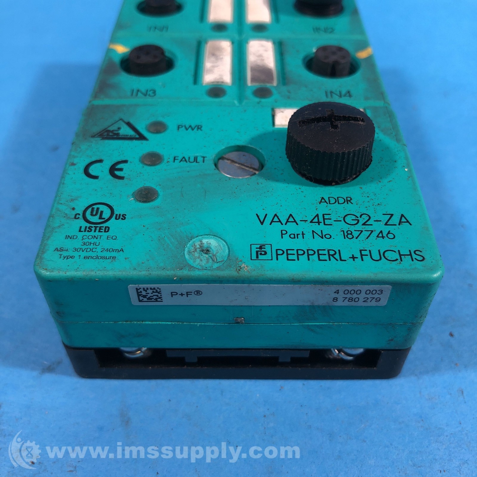 Pepperl & Fuchs 187746 VAA-4E-G2-ZA Interface Module USIP