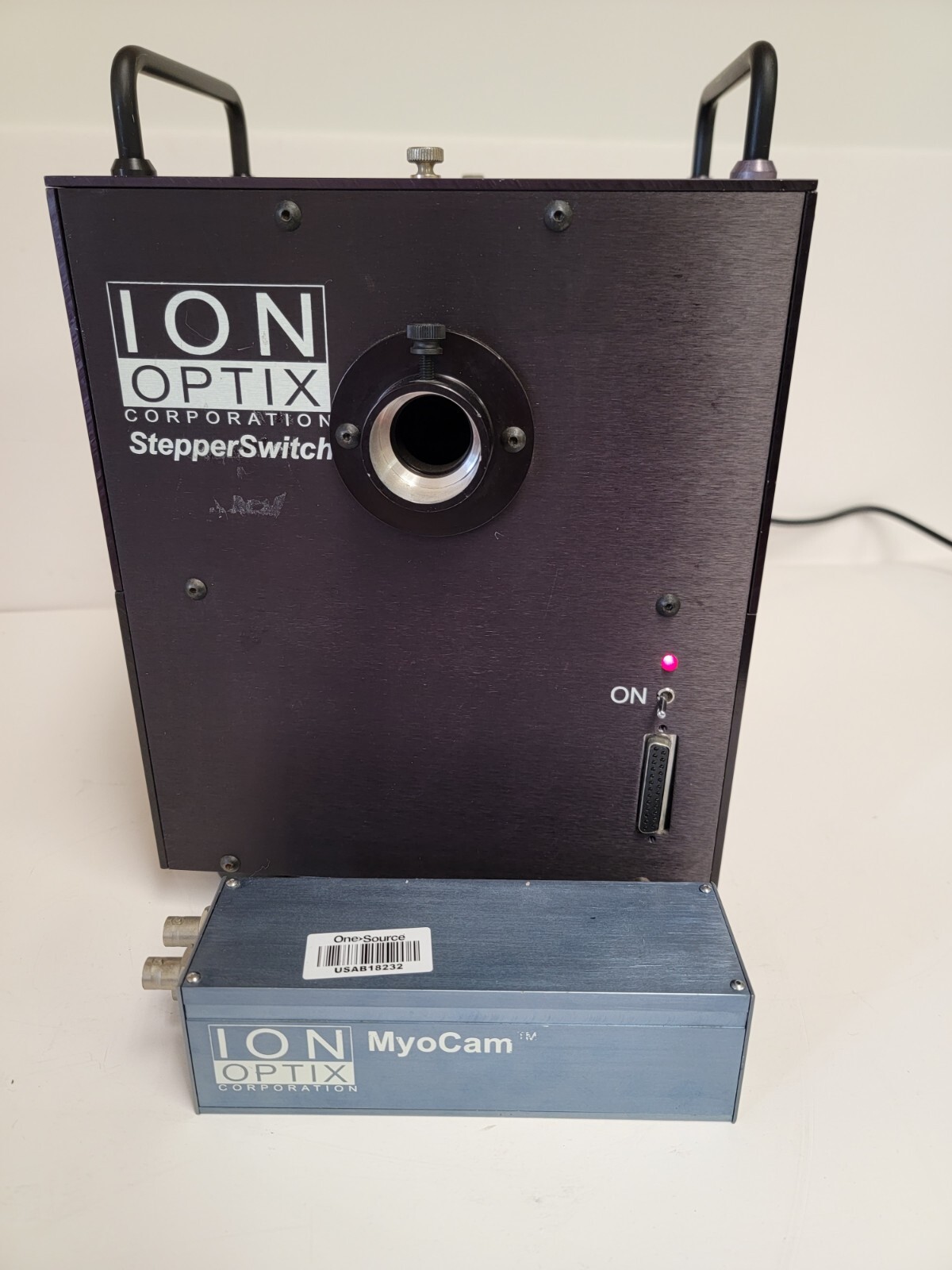 ION OPTIX STEPPER SWITCH WITH, ION OPTIX MYOCAM.