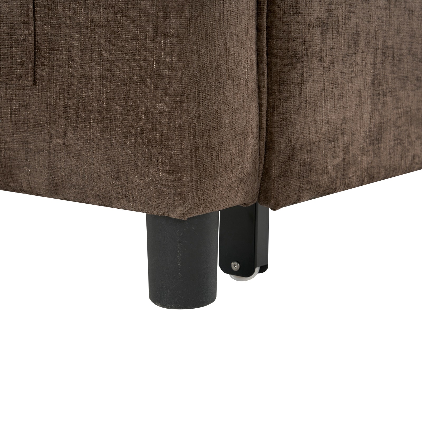 56.9" Loveseat Sofa Pull-out Sofa Bed Sleeper Sofa with a Reversible Backrest