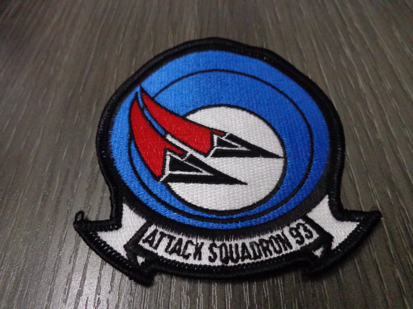 VA-93 ATTACK SQUADRON 93 USAF MILITARY 3.5" PATCH SEW ON RARE NEW