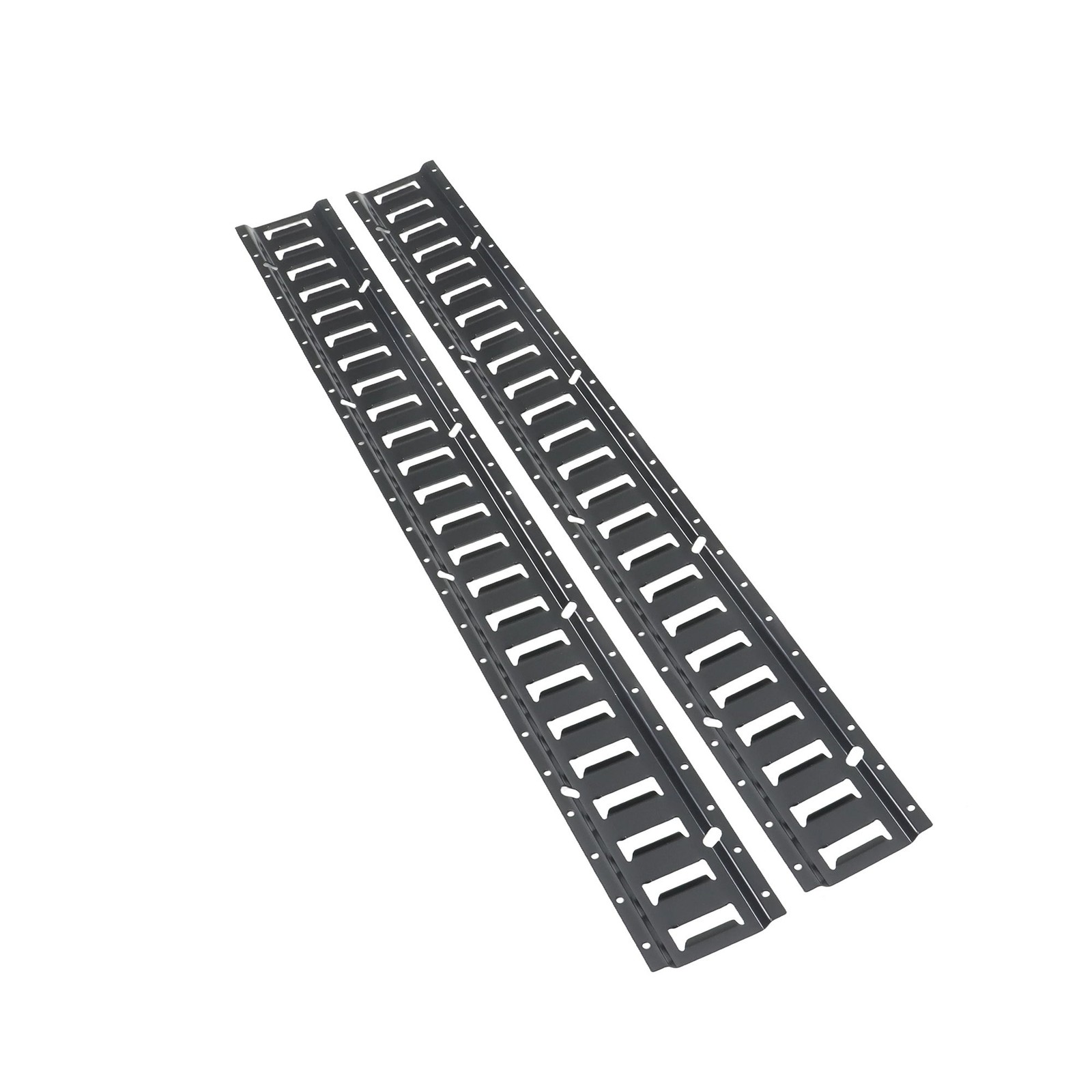 4' E Track Tie Down Rail Replacement For Garages Vans Durable Galvanized Steel