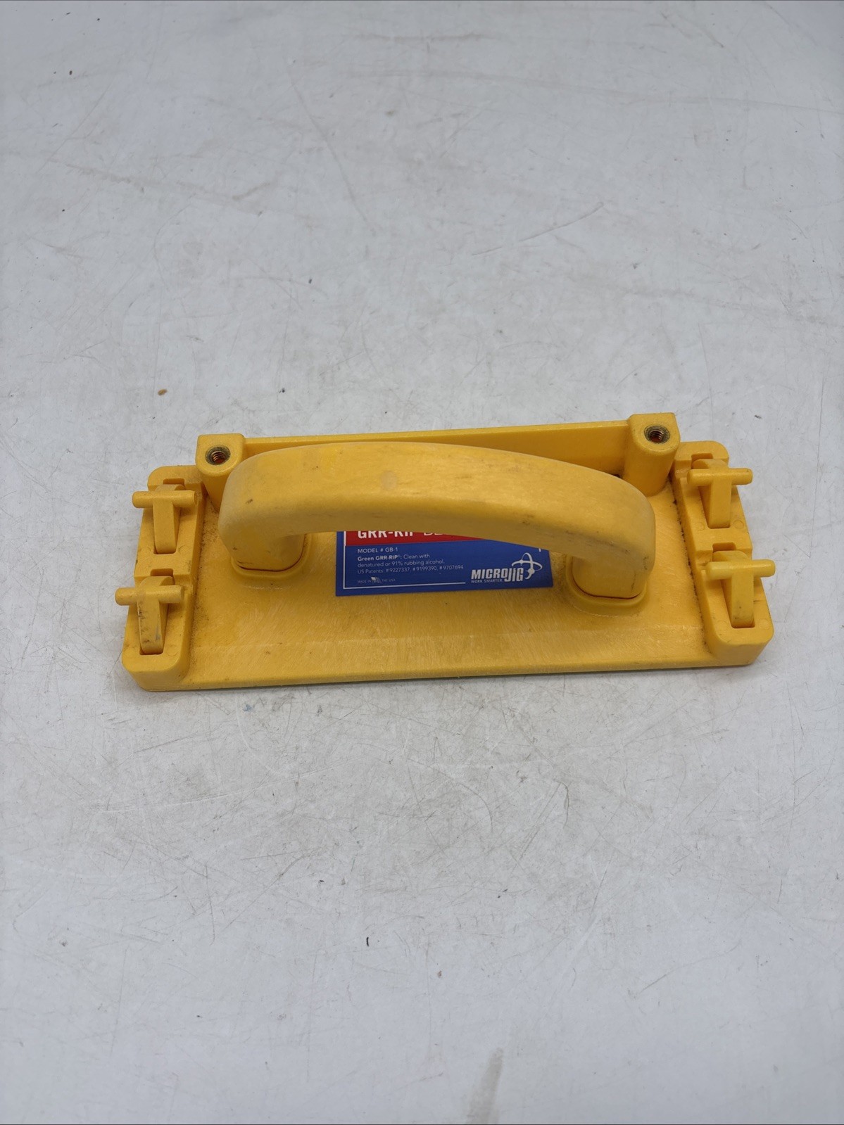 MicroJig GRR-Rip Block GB-1 Smart Hook Push Block - Woodworking - Model #GB-1