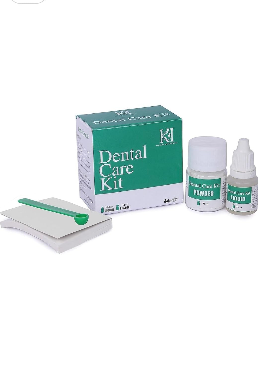 Zinc Oxide-Eugenol Dental Cement Kit for Crowns and Bridges Restoration