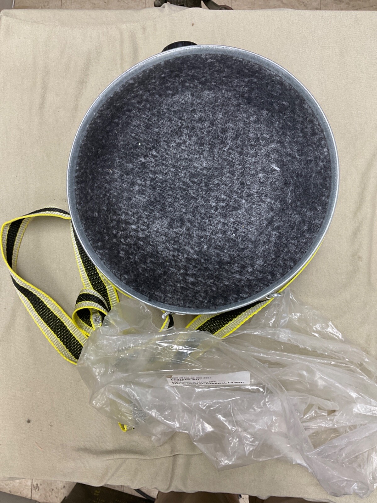 CANTEEN, MILITARY 4 QUART ROUND (MADE BY OASIS, NSN:8465-00-082-3054)