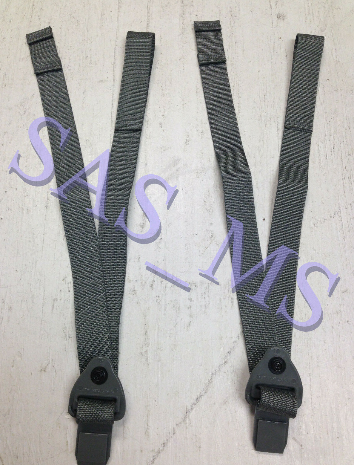 LOT OF 2 PROPPER ACU MOLLE QUICK RELEASE MALE BUCKLE FOR SHOULDER STRAPS 8415