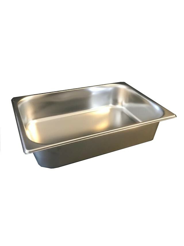 Gelato Pan 5,5 liter Stainless Steel 360x250x80 mm package of 4 units