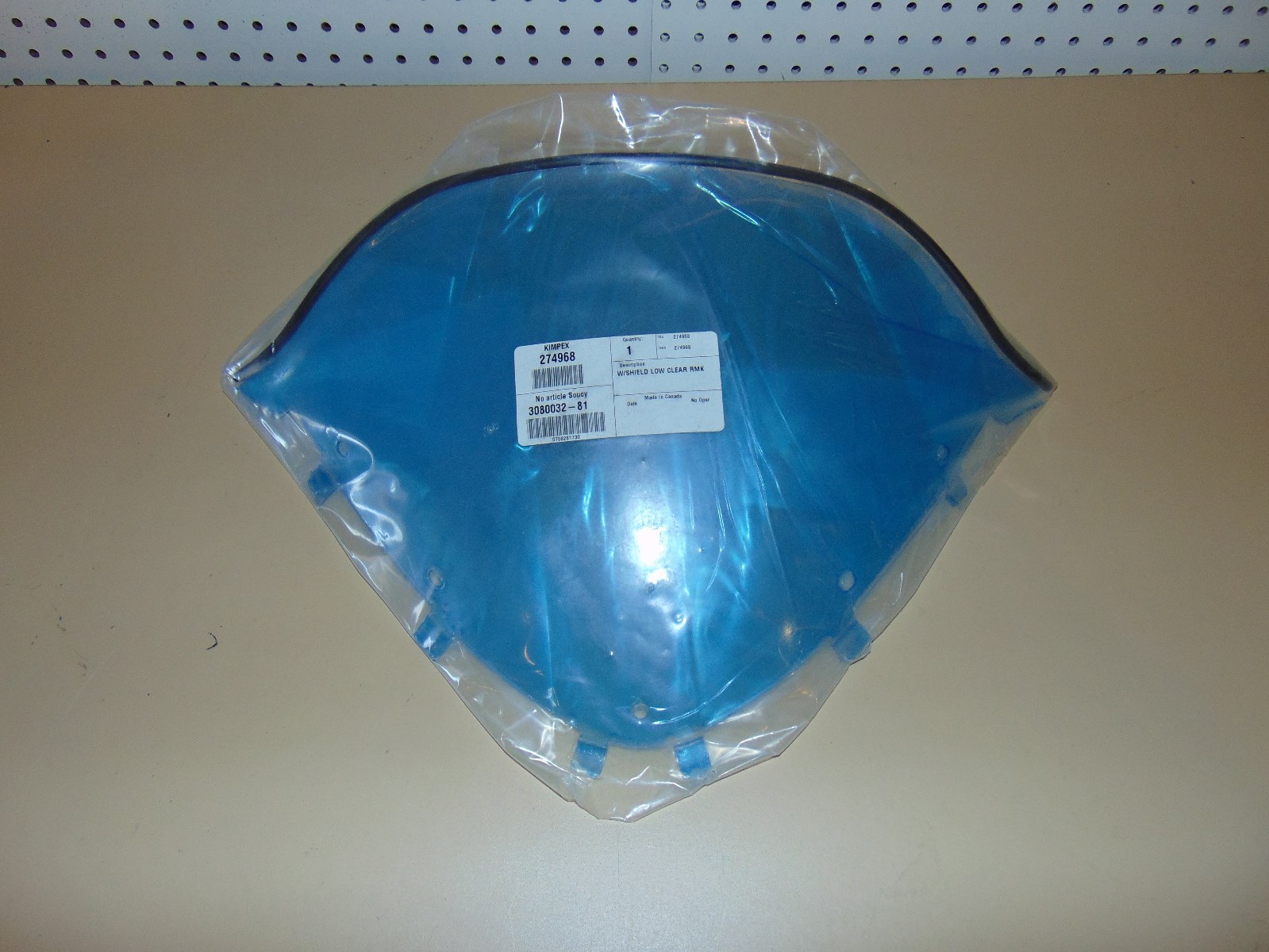 Kimpex 274968 Snowmobile Windshield Low Clear Polaris IQ