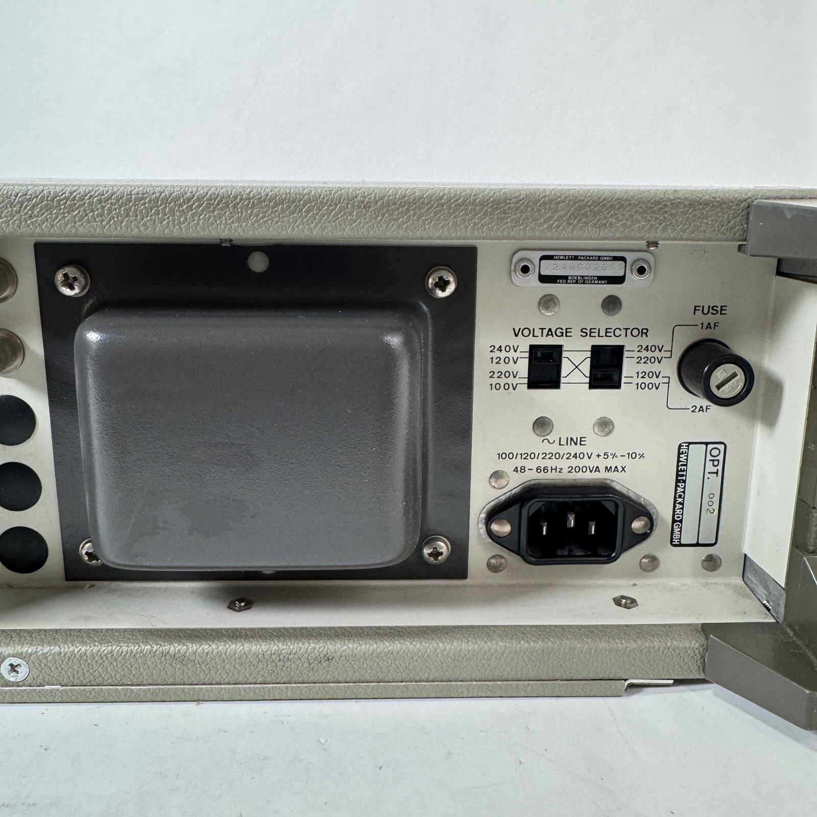 HP 8165A Programmable Signal Source ⚡️ Fast Shipping | Sold As Is