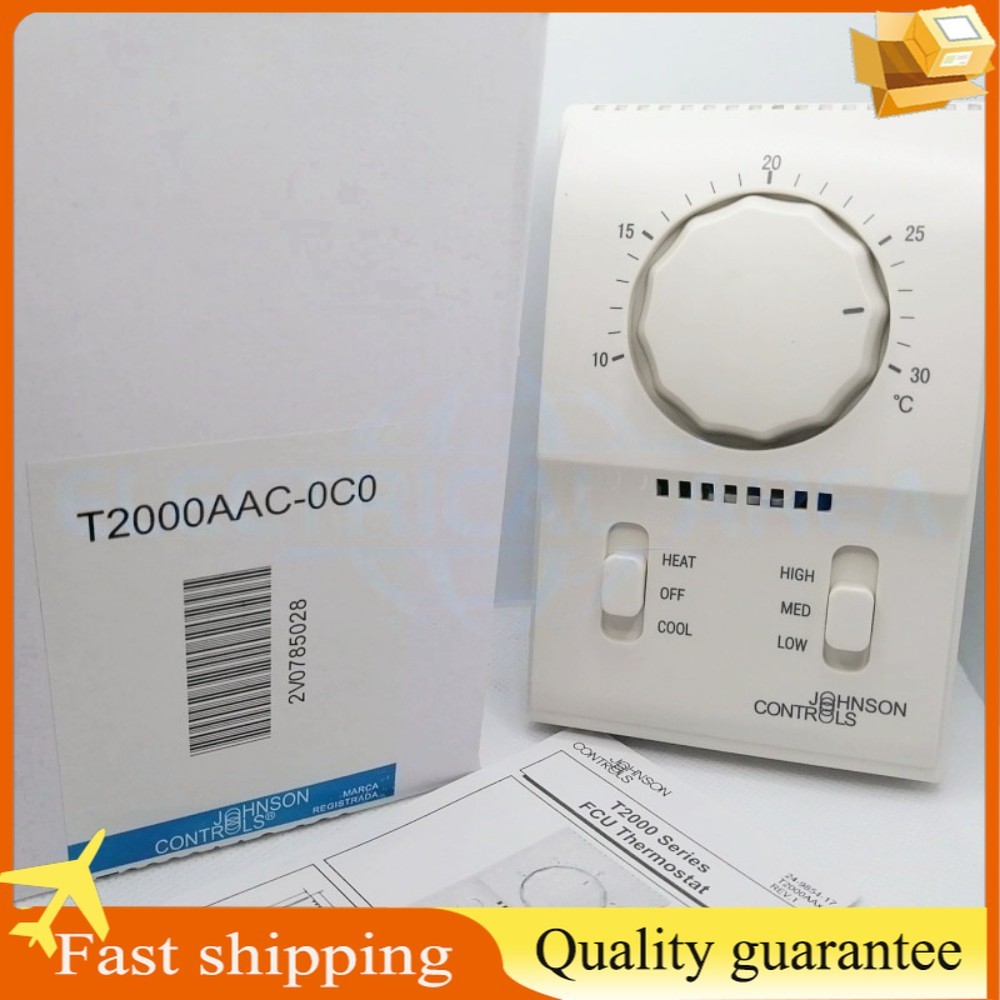 1PC Johnson New T2000AAC-0C0 Heating & Cooling Thermostat fast shipping