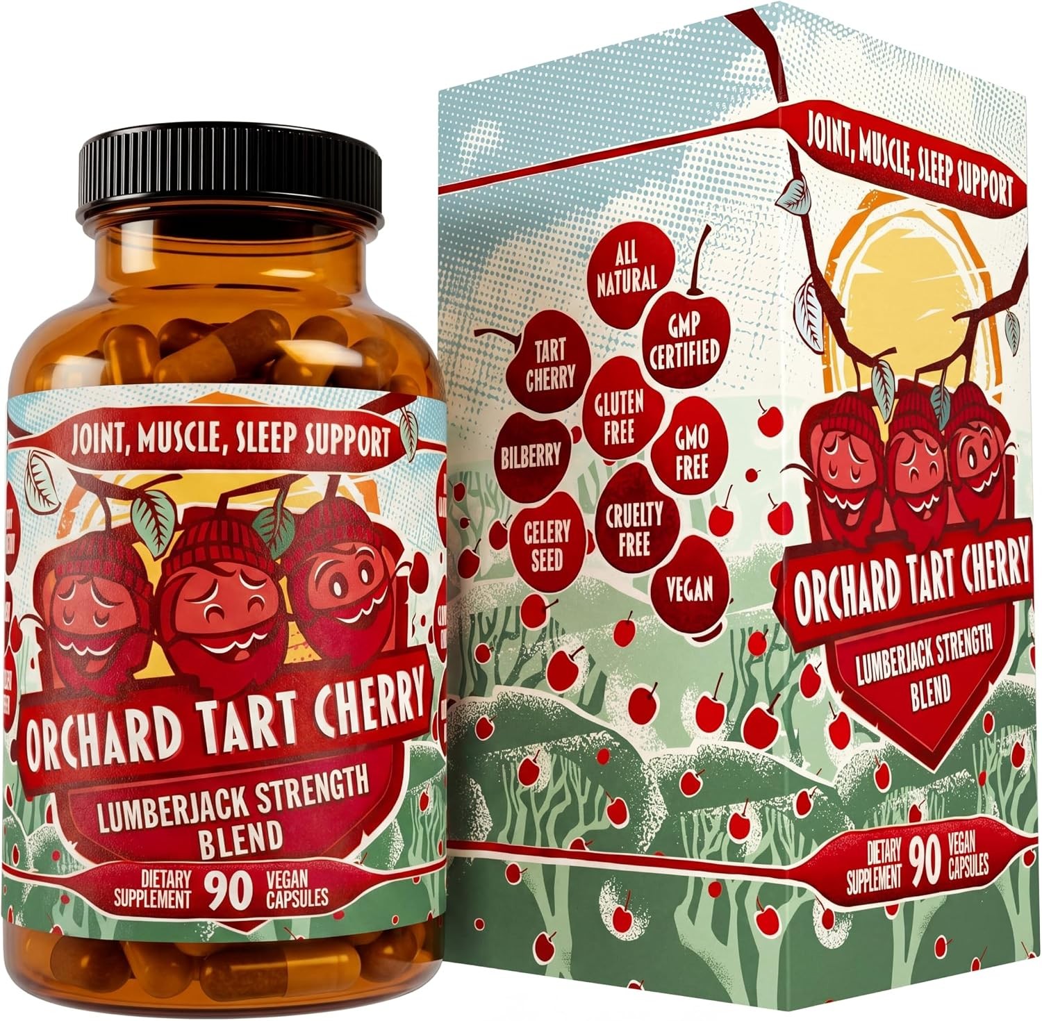 Orchard Tart Cherry - Grown in USA - Lumberjack Strength Blend