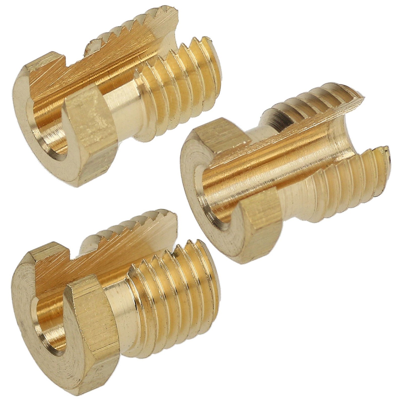 THERMOCOUPLE CONNECTOR SPLIT NUTS FOR GAS TAP VALVES M8 M9 M10 BACK NUTS
