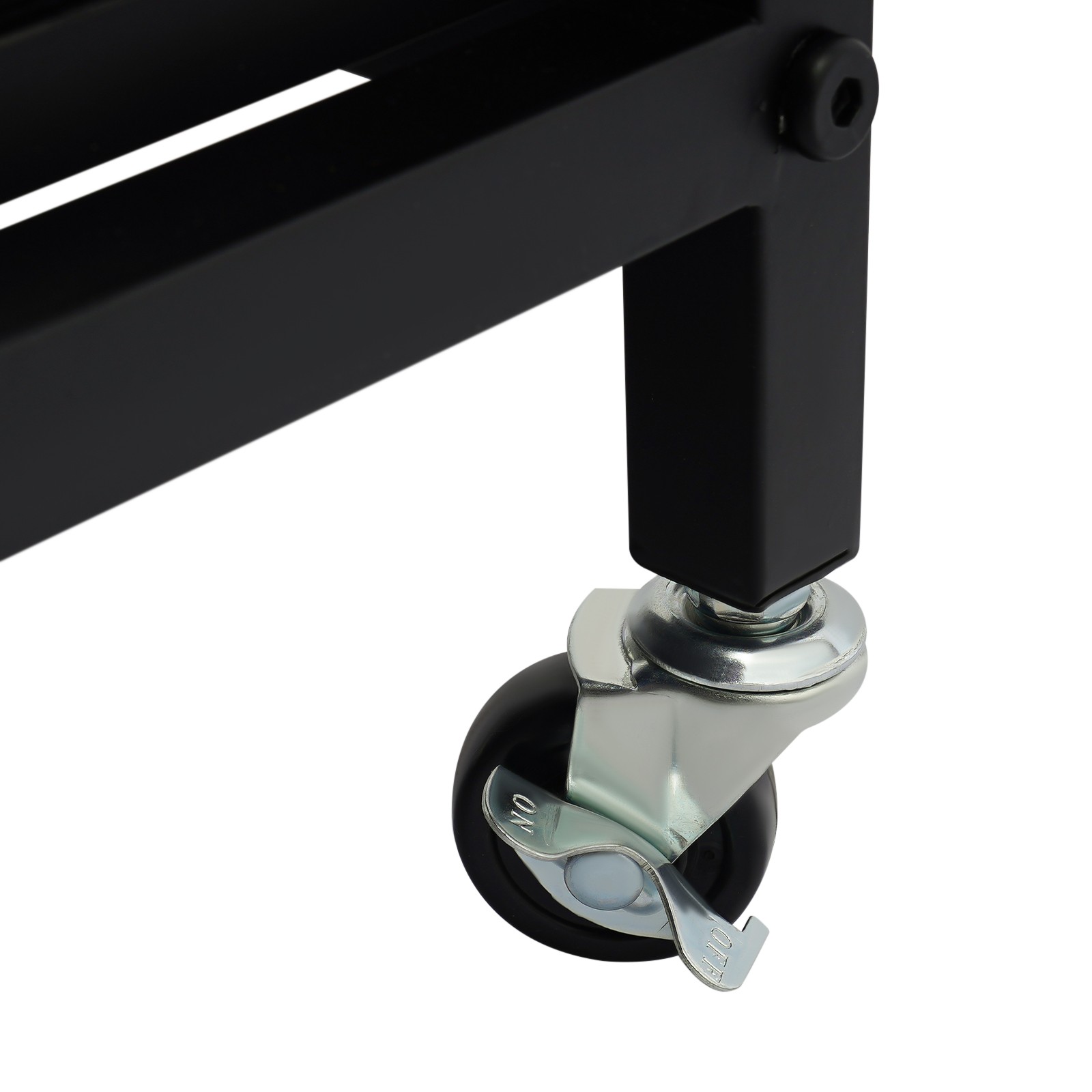 3D Printer Stand with Double Layer Filament Storage Rack Heavy Duty Mobile Table