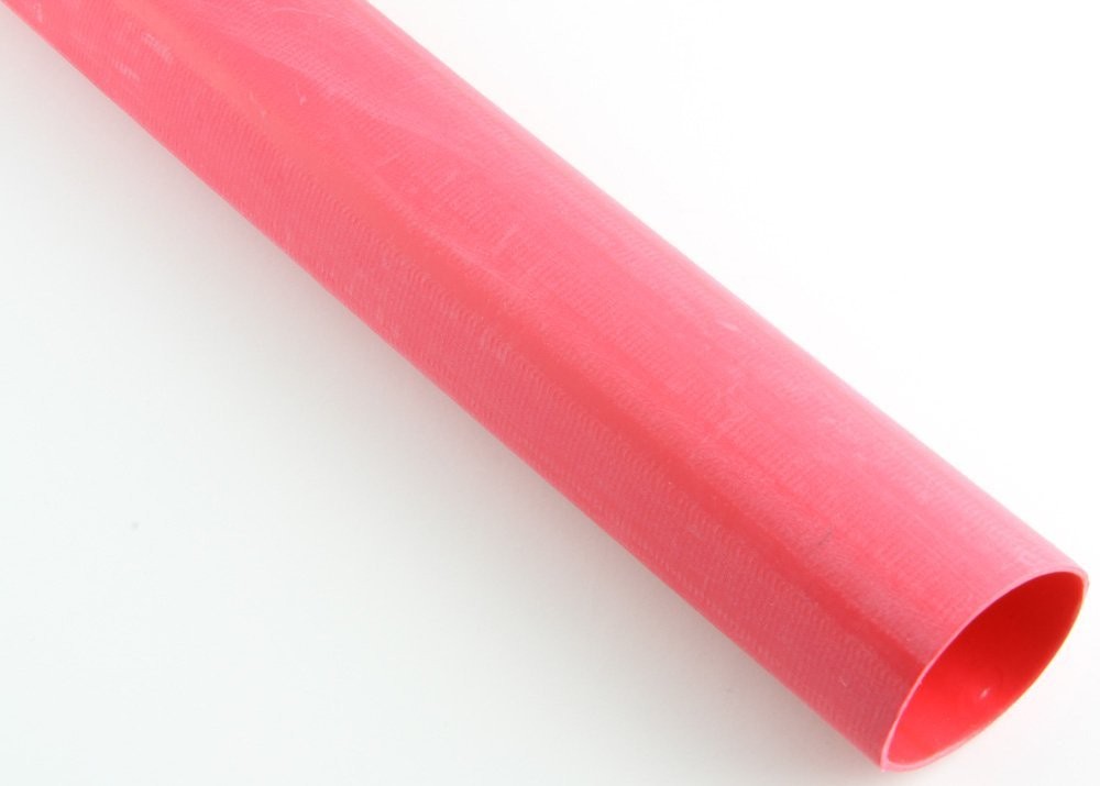 5/16" Dia. Red Heavy Duty Adhesive-Lined Shrink Tubing - (4 ft. piece)