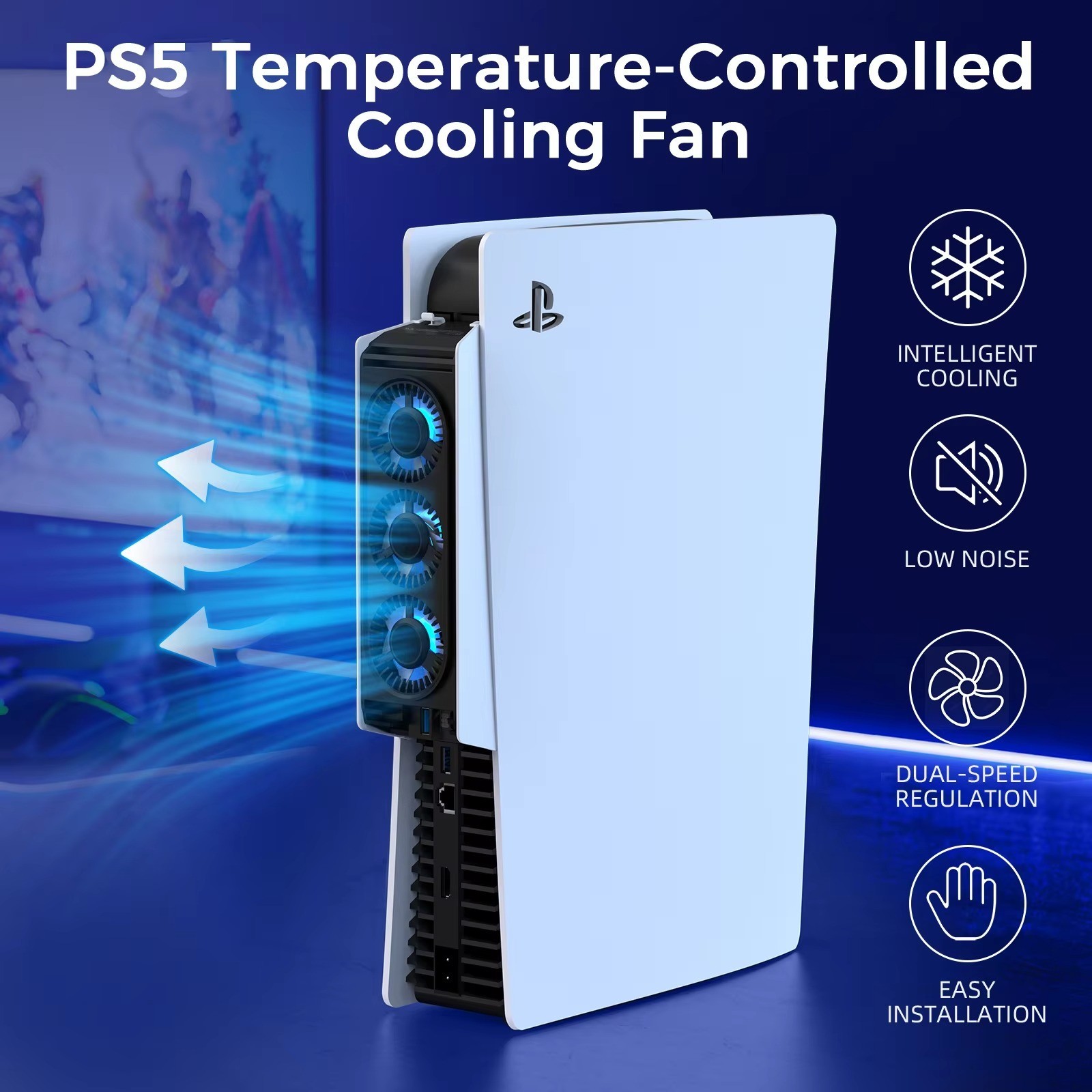 PlayStation Controlled Cooling Fan