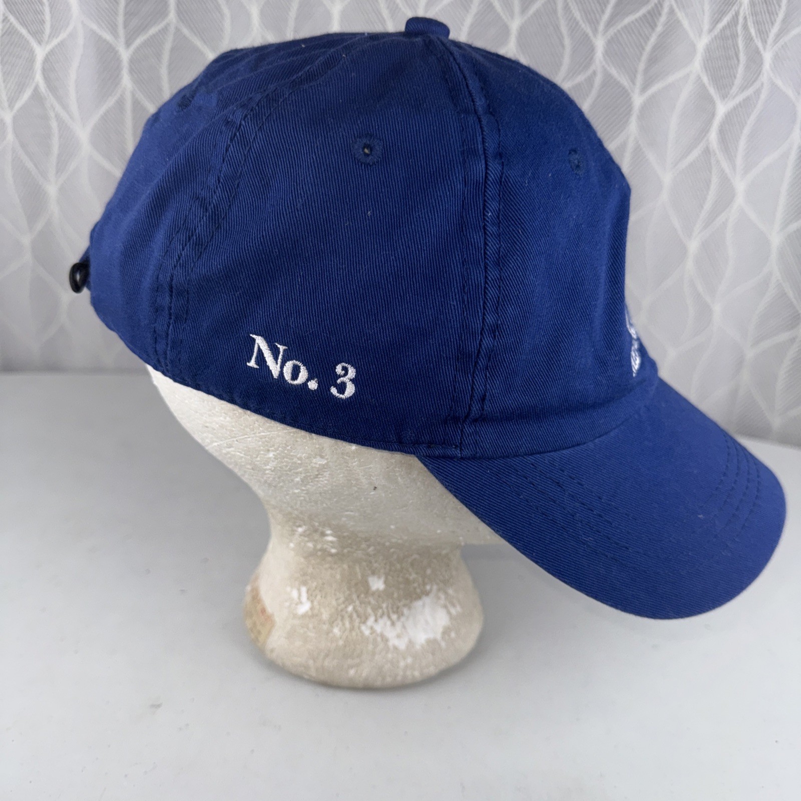 Ryder Cup 2012 MENDINAH Shield Patch Hat Cap Royal Blue w Gold RWB Hook Loop