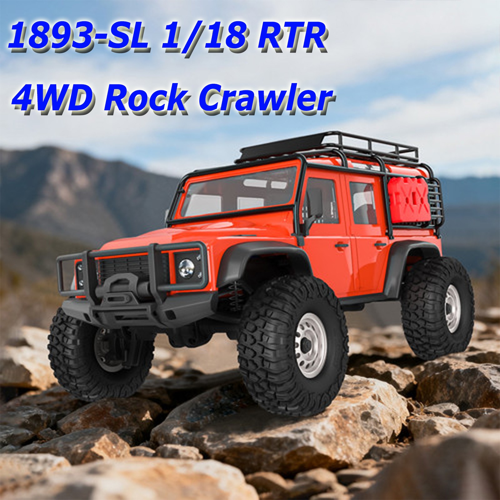 Cheerwing Remo 1893-SL 1/18 RTR Rock Crawler Truck 2.4G 4WD Off-Road RC Cars Toy