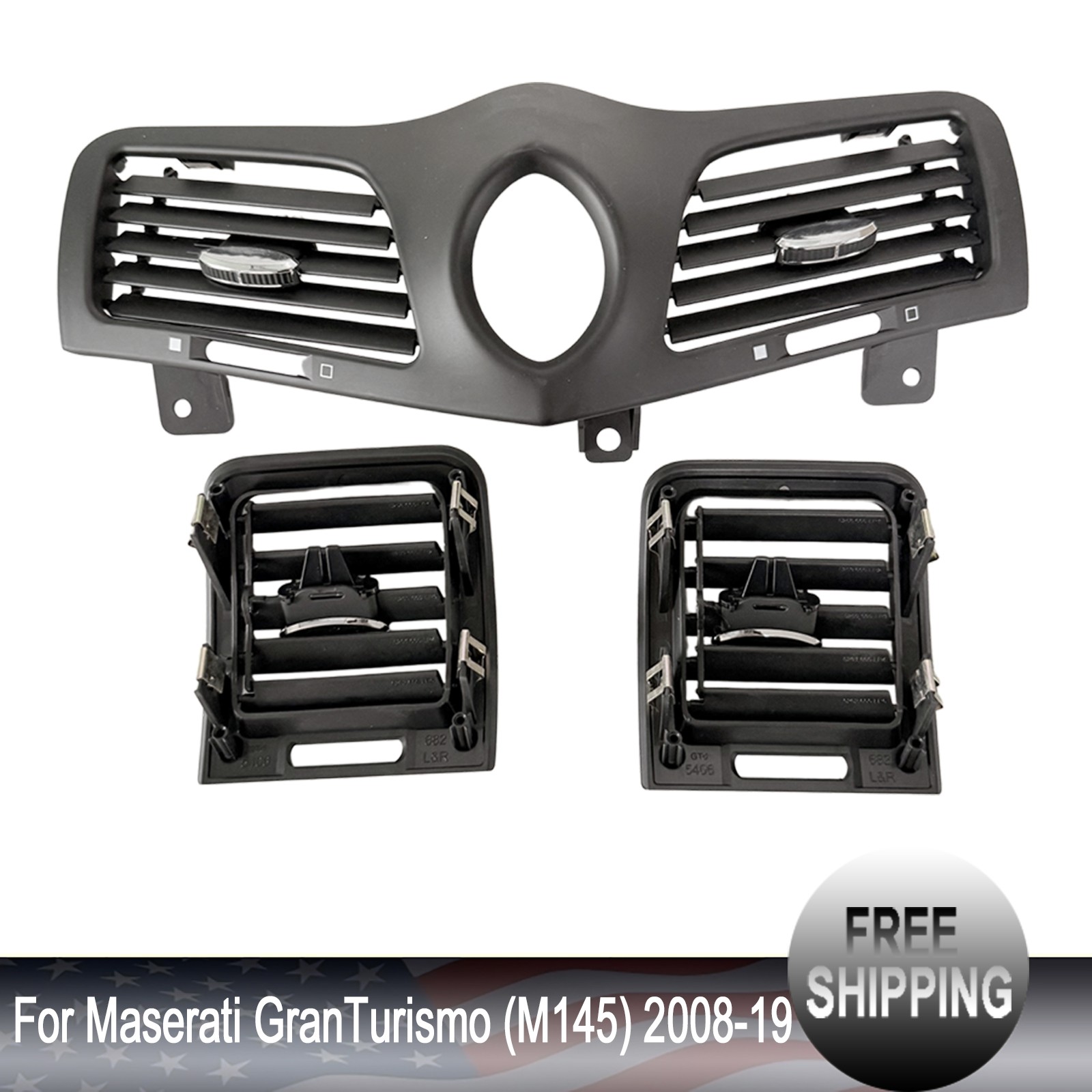 Dashboard A/C Air Vent Panel Grille For Maserati GranTurismo(M145)08-19 68238500