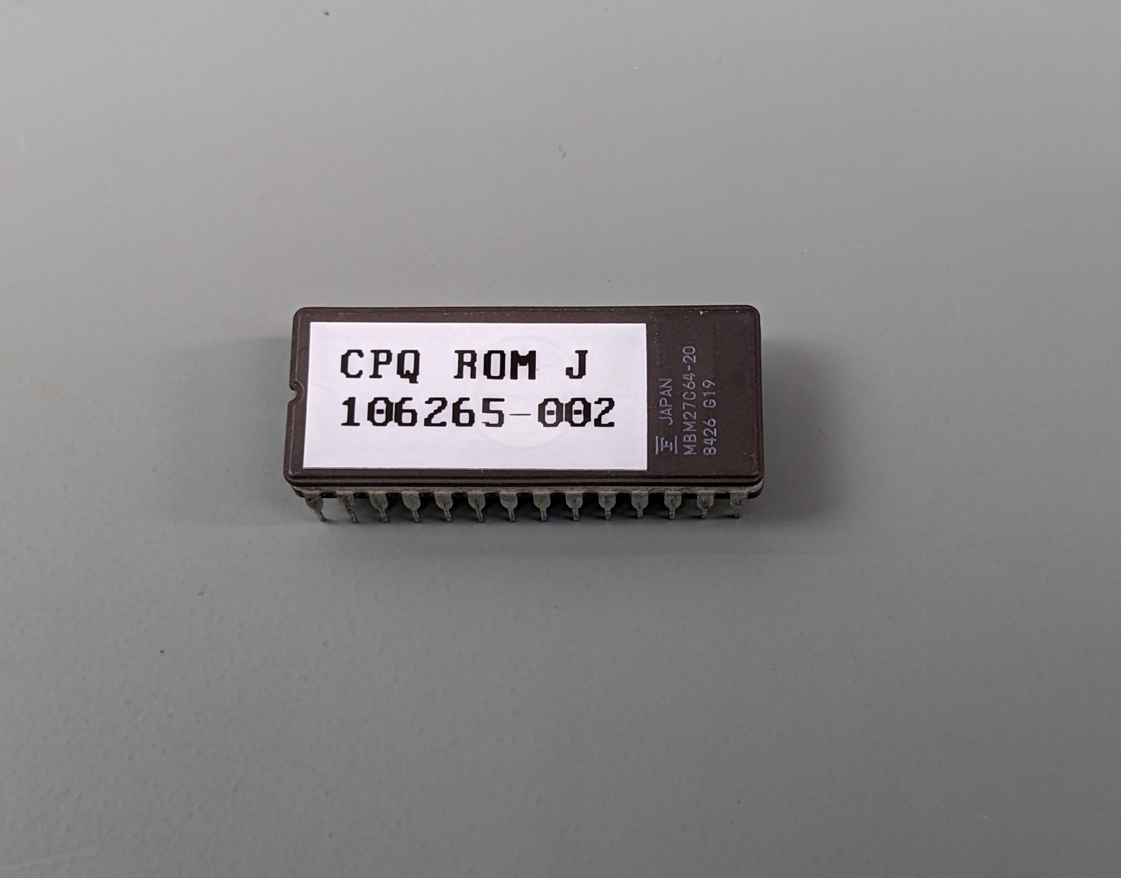 Compaq Portable / Deskpro ROM J Upgrade 106265-002 for 8088 8086