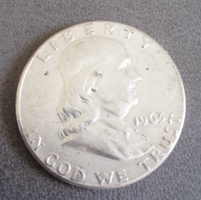 Franklin Half Dollar: 1963 Philadelphia                           (5040-225)