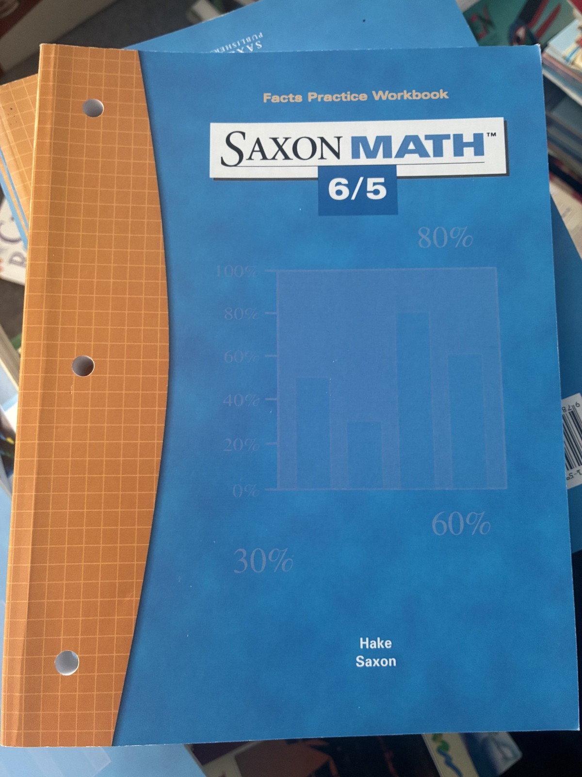 Saxon Math 6/5 Facts Practice Workbook