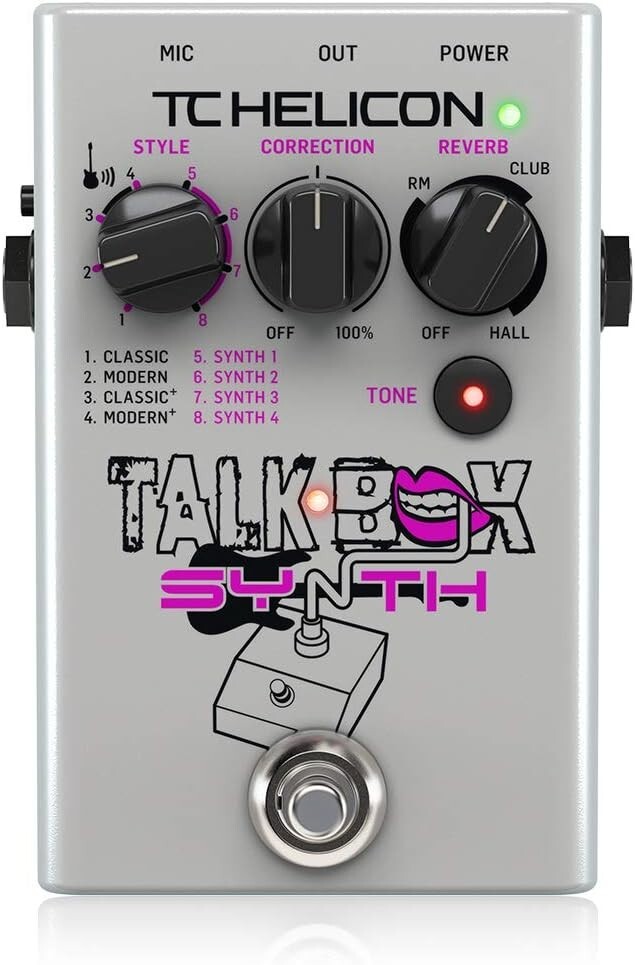 TC HELICON TALKBOX SYNTH Vocal Effects Synth Studio Grade Reverb