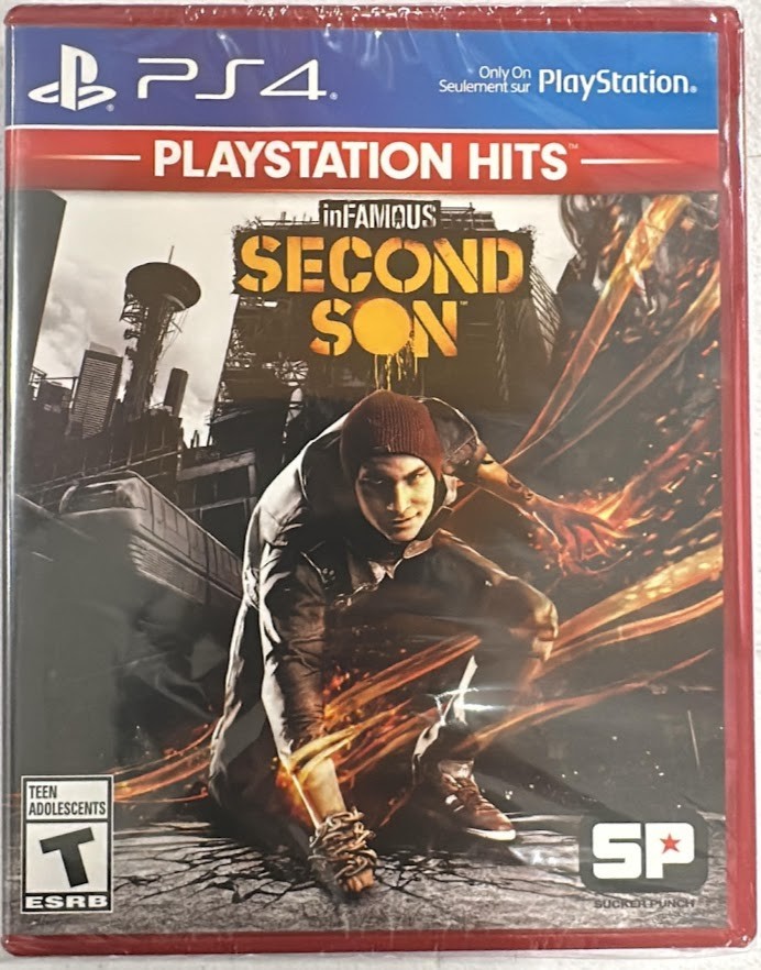 inFamous: Second Son (PlayStation Hits) PS4 Brand New Game Special (2018 Action)