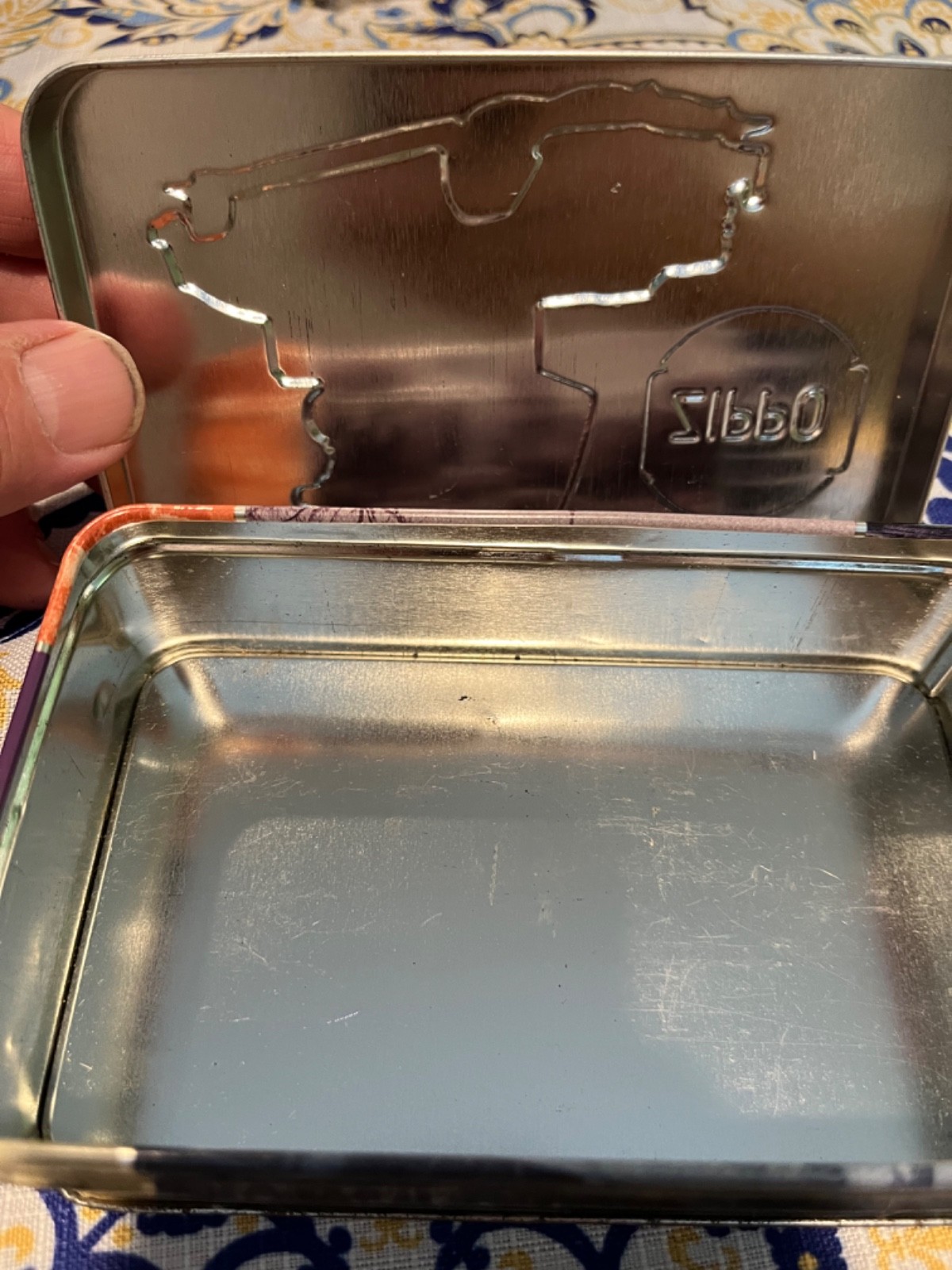 Zippo Lighter Tin- empty