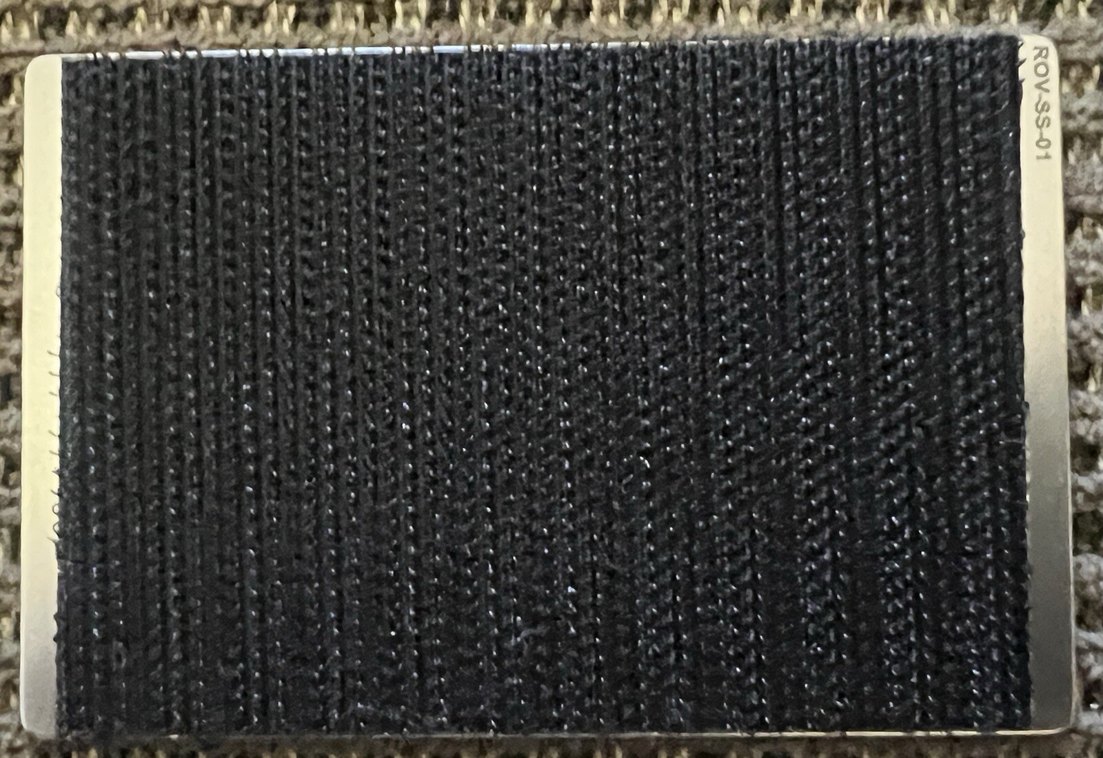 ROV Gear “Stainless Kamaitachi” Hooked Back Metal Patch