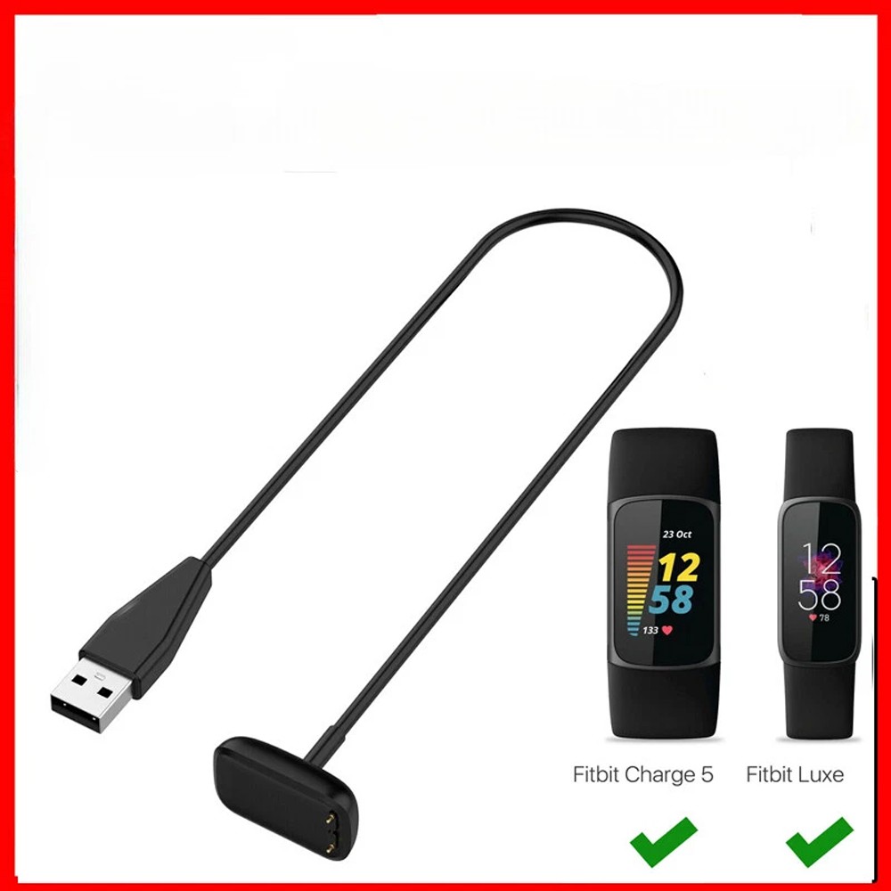 USB Charging Cable Lead for Fitbit Charge 6 5 Fitness Tracker CHARGE 5 6 Charger