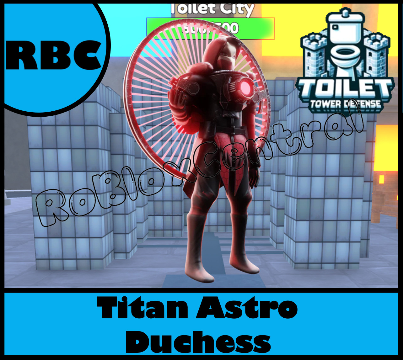 TITAN ASTRO DUCHESS - CHEAP TOILET TOWER DEFENSE - TTD UNIT