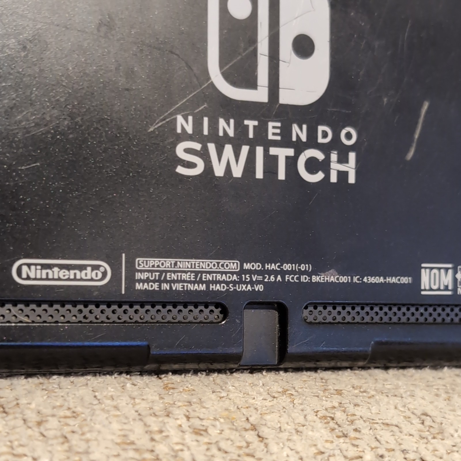 Nintendo Switch v2 Console w/red&blue joycons