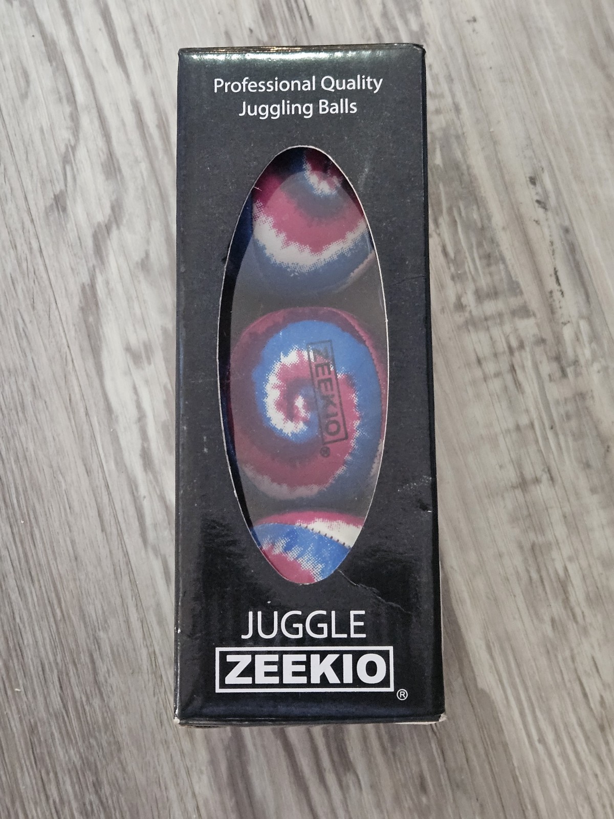Zeekio Tie Dye Festival Jug Pink Blue White Swirl Tie Dye