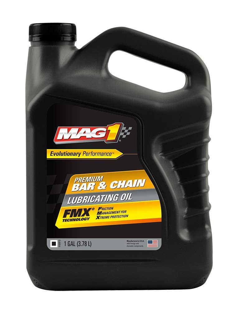 Mag 1 Premium Bar and Chain Oil, 1 gal. (MAG62456) 1 Gallon, Black