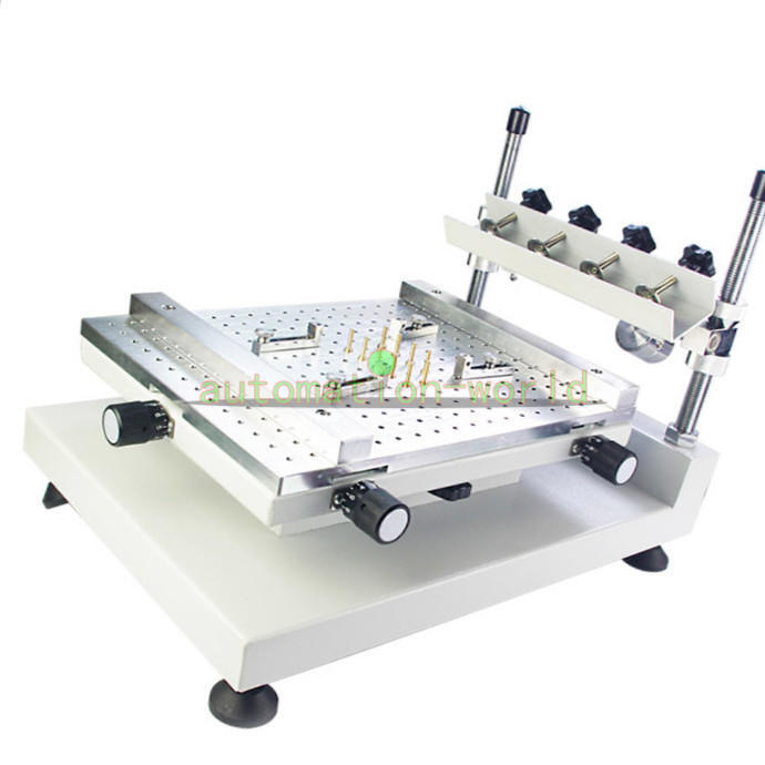 300x400mm 3040 Manual Solder Paste Stencil Printer-SMT PCB Printing Machine