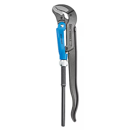 Gedore 4500490 25 In L 3 In Cap. Alloy Steel Swedish Pipe Wrench