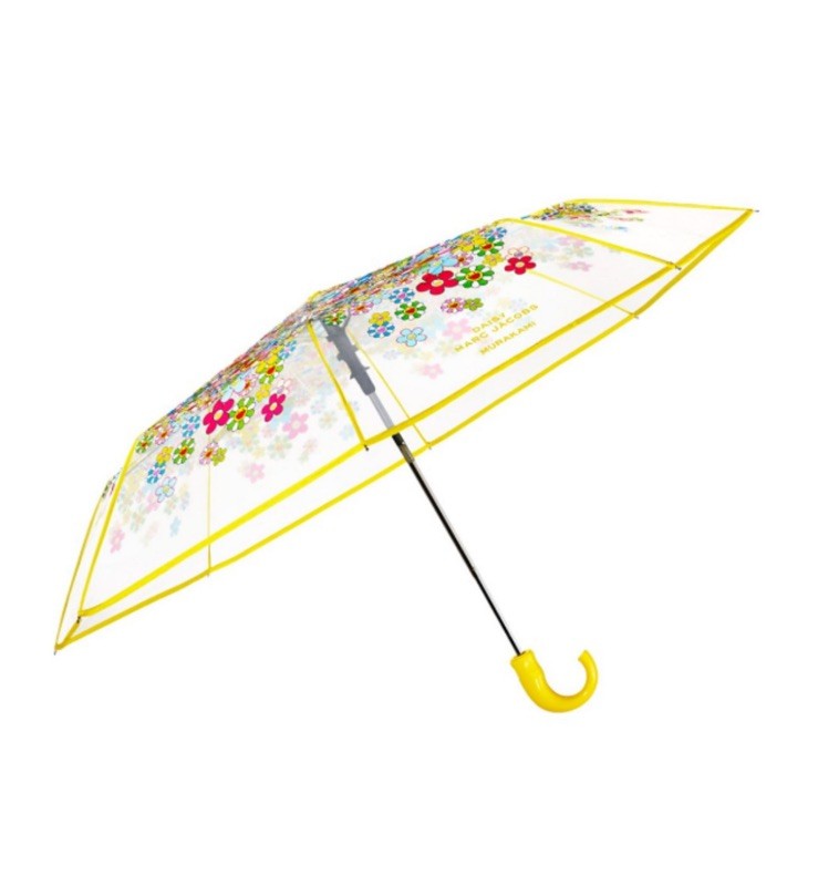 Marc Jacobs Parfums Takashi Murakami Umbrella Floral Clear Yellow NEW IN HAND
