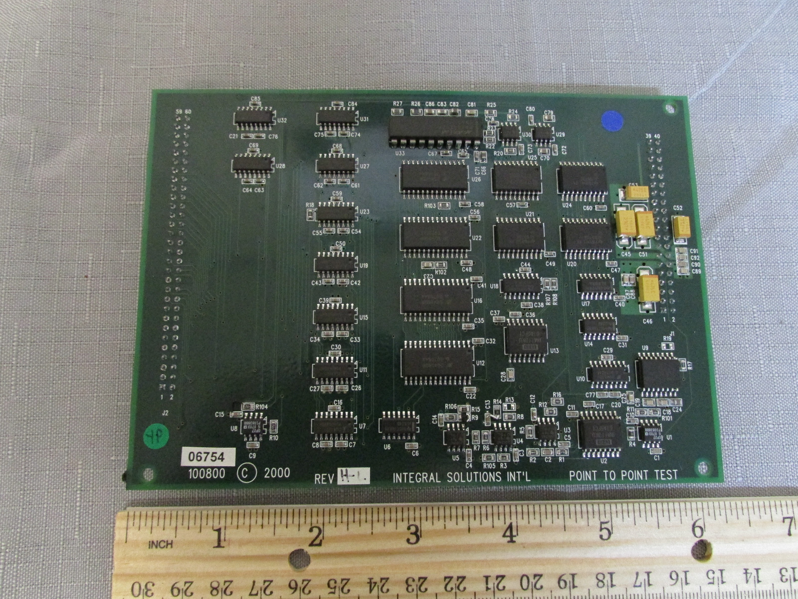 Integral Solutions Int'l  Point To Point Test Circuit Board 100800 Rev. H-L