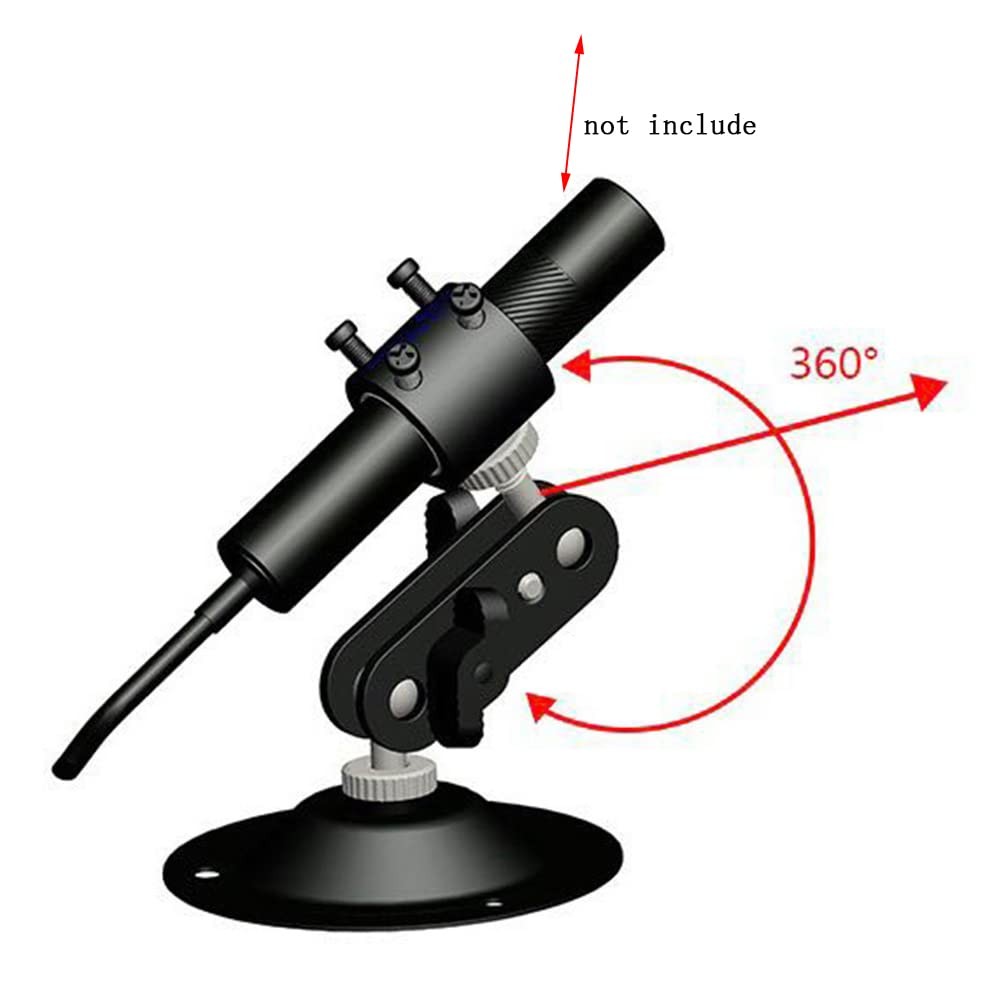 4 PCS Laser Positioning Bracket Module Fixing 360 Degree Adjustable 12mm Mount