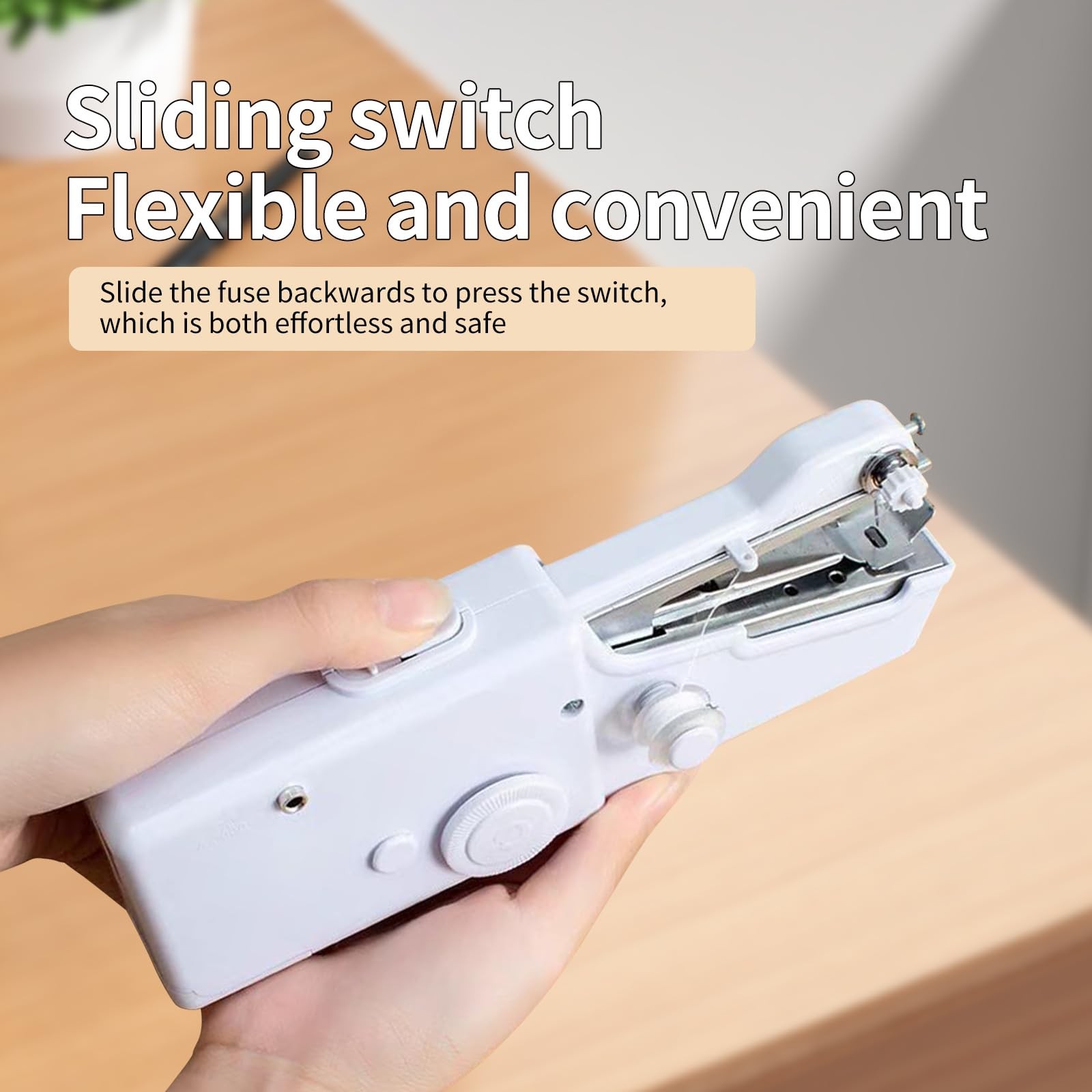 Handheld Sewing Machine, Mini Electric Portable Sewing Machine for Beginners,