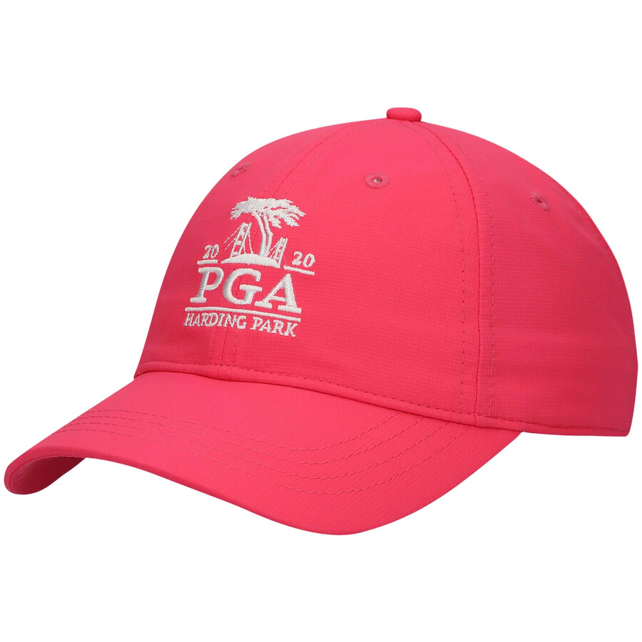 PGA Championship 2020 Harding Park - Ahead Ladies Hat  Logo Dark Pink Fit Adj