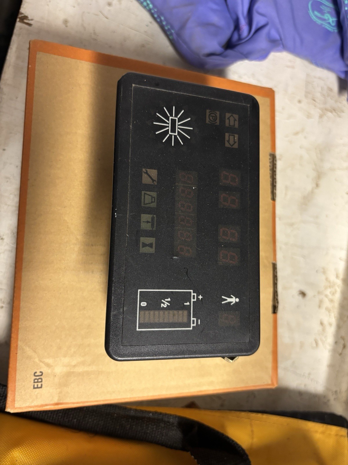 154344 BT Raymond Dash Display BT154344