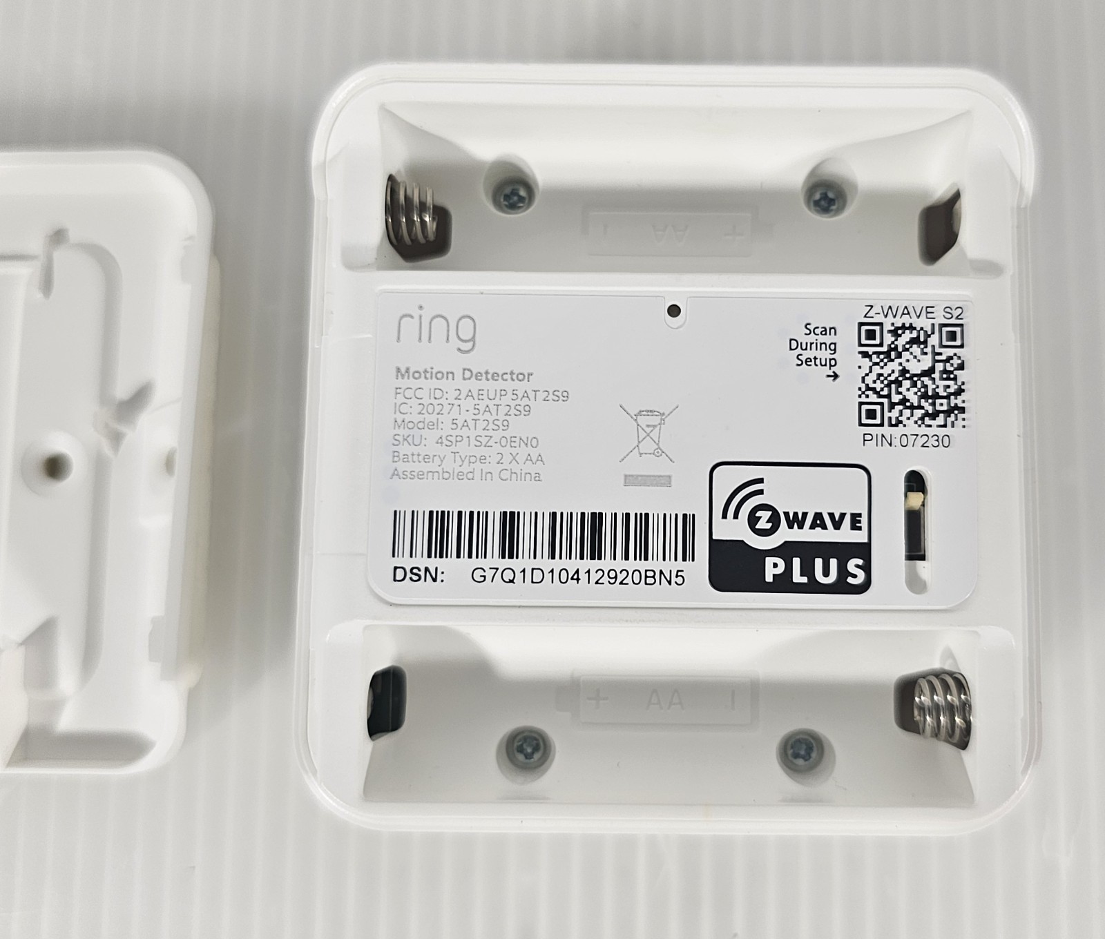 New Ring Z-Wave S2 Plus Wireless Motion Detector