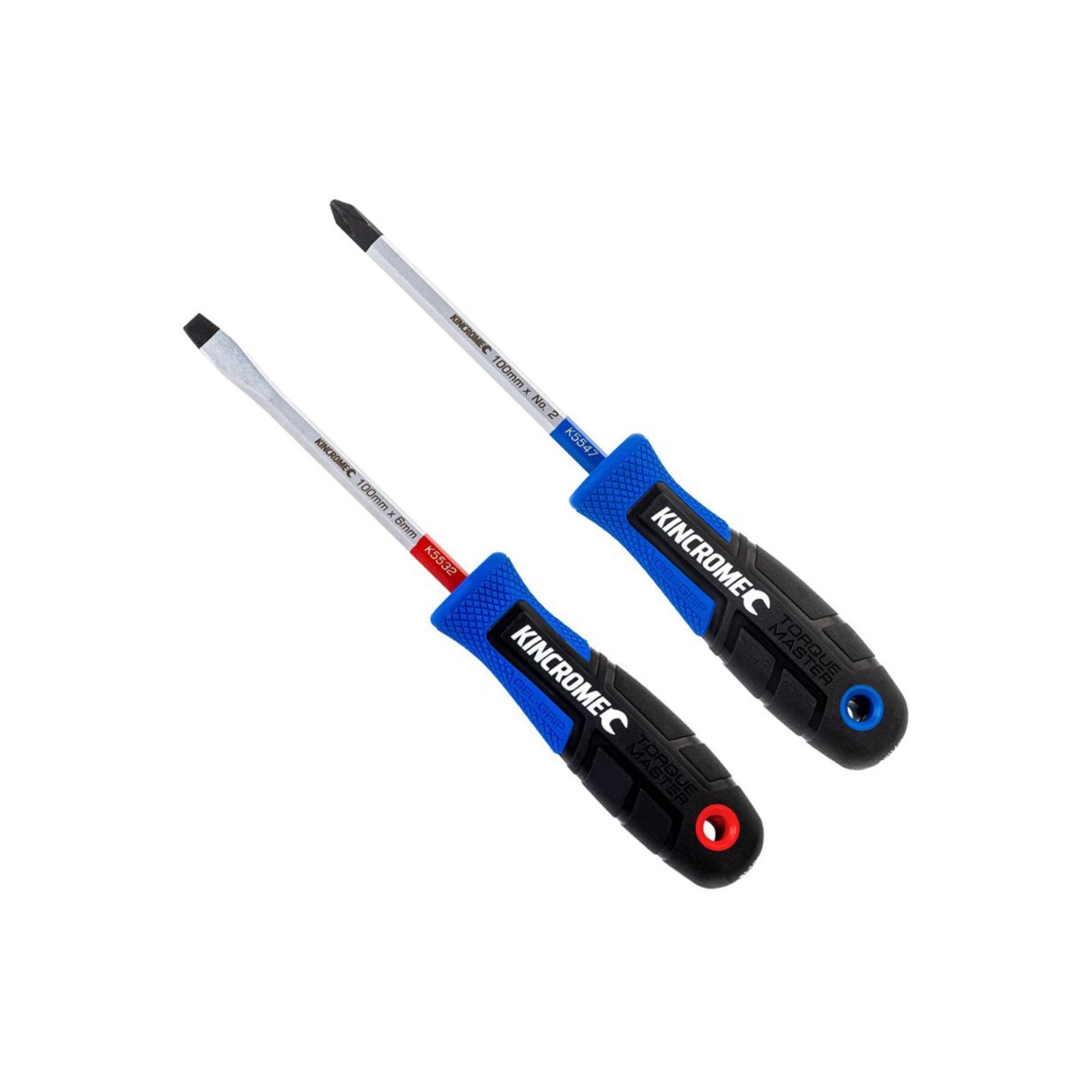 KINCROME 2 Piece TorqueMaster Blade Phillips Screwdriver Set P5515