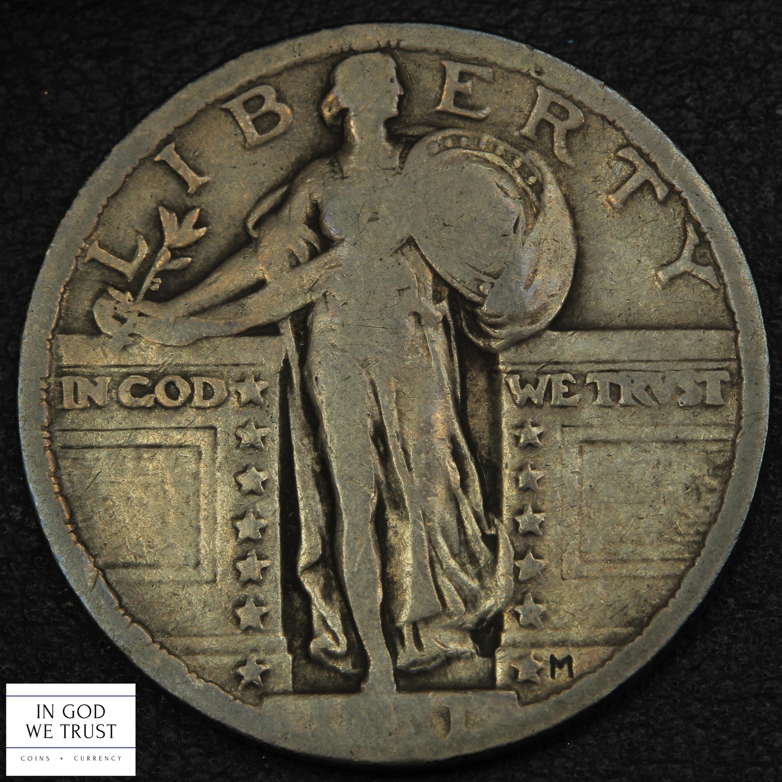 1921 Standing Liberty Silver Quarter 25C (Key Date!)