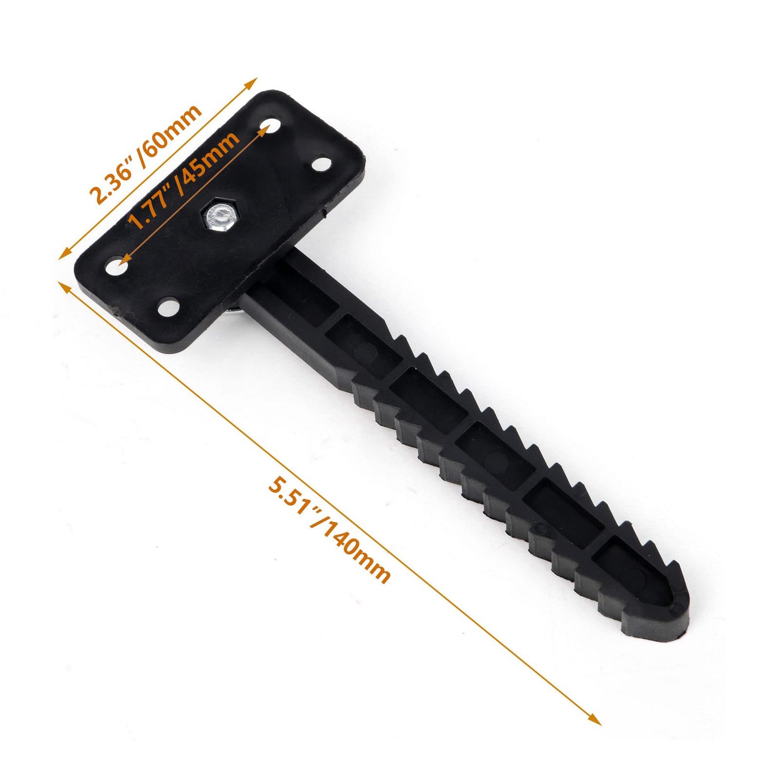 BQLZR 14x6cm Plastic Sectional Sofa Invisible Interlocking Sofa Connector Bra...