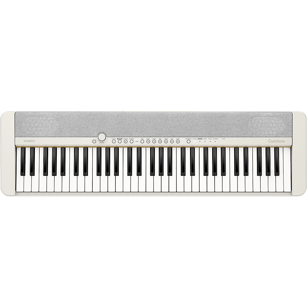 Casio Casiotone CT-S1 61-Key Portable Keyboard White