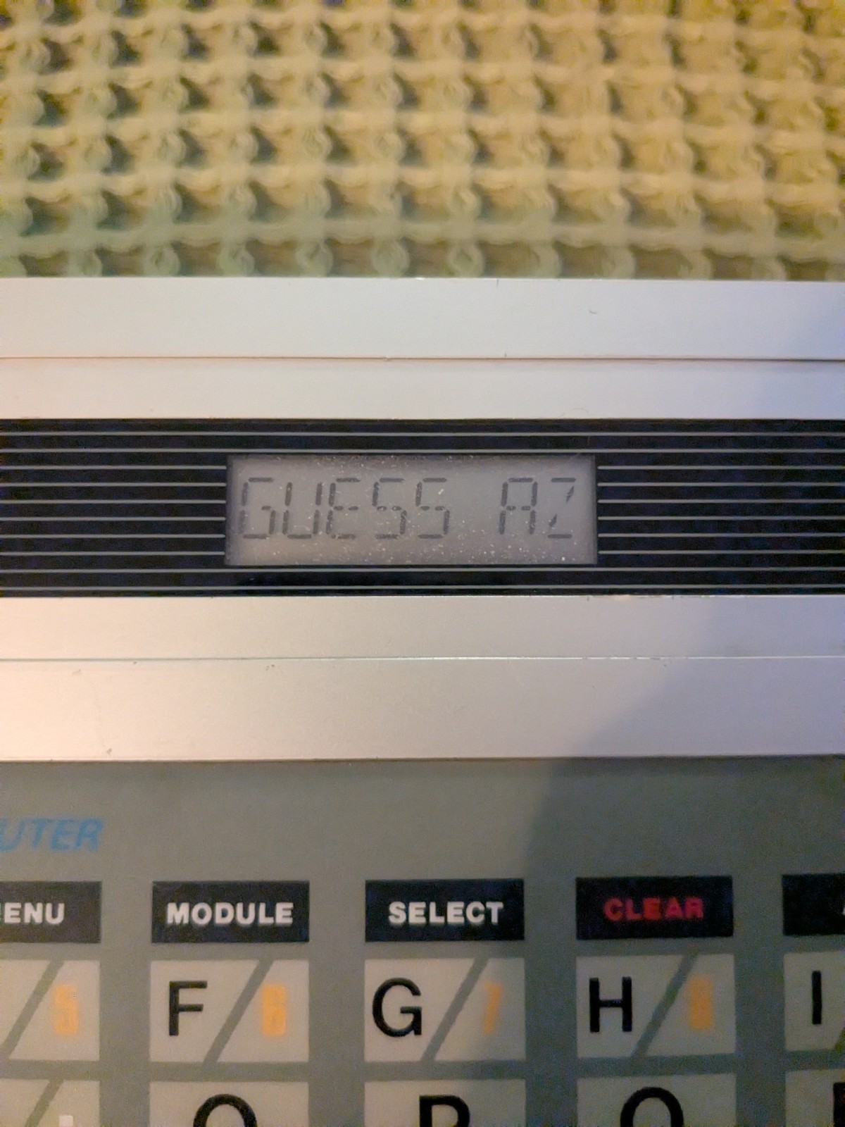 Sears Talkatron Learning Computer Talking Math Spelling Tiger 1985 W/ Expansion